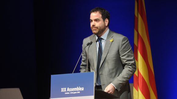 David Saldoni, nou president de l'Associació Catalana de Municipis i Comarques