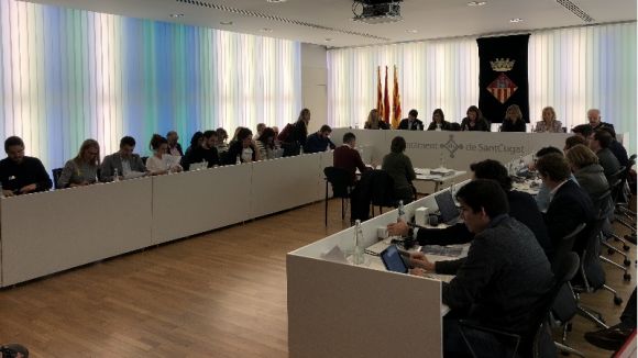 El ple es reuneix aquest divendres en sessió extraordinària per abordar l'estat de la ciutat