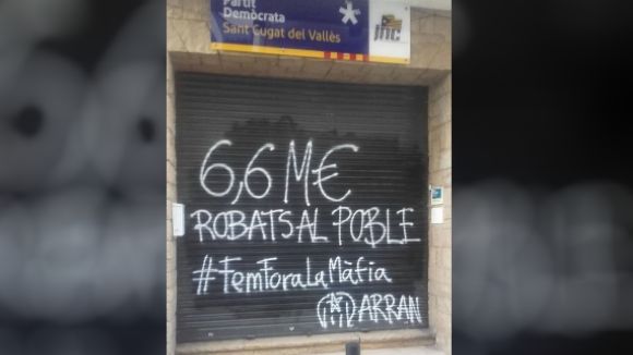 Arran justifica les accions contra el PDeCAT: 'És la manera de posar sobre la taula un conflicte'