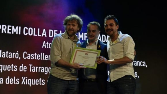 El premi a la colla de la temporada per als Gausacs i els últims assajos de Gitanes, al 'NiTrad'