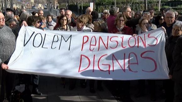 ERC-MES vol que el ple insti el govern espanyol a millorar la situació dels pensionistes