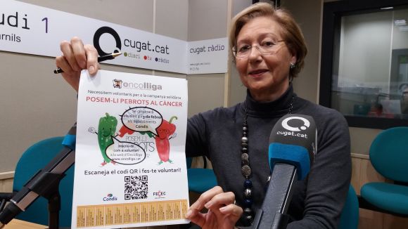 Marisol Podio (Oncolliga): 'Malauradament hi ha qui encara no supera el càncer tot i posar-hi pebrots'