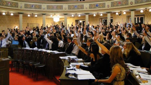 Participació santcugatenca a la sessió estatal de l'European Youth Parliament