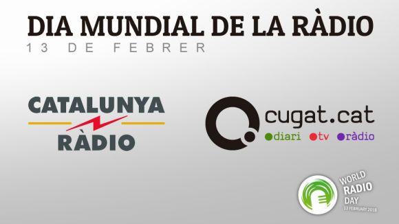 La secció d'esports de Cugat.cat serà avui a Catalunya Ràdio per celebrar el Dia Mundial de la Ràdio