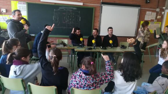 L'escola Joan Maragall de Sant Cugat es converteix en l'estudi de 'La Graderia' de Ser Catalunya