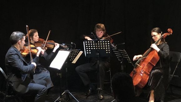 El London City Quartet porta a Sant Cugat l'última creació del santcugatenc David Bozzo