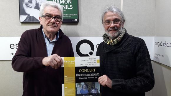 Aula de So, Qgatsud i La Xesca uneixen esforços en el concert en suport al programa Refugiats Benvinguts