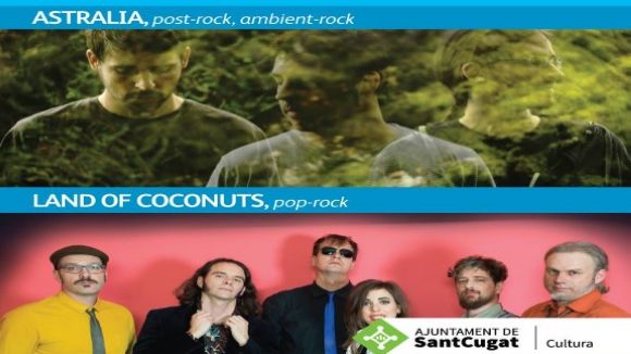 Astralia i Land of Coconuts són els concerts del cicle 'La Pua en directe' per al mes de març
