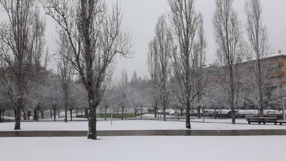 La neu es transformarà en pluja en les properes hores