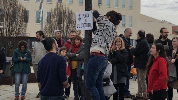 Acte de suport dels CDR locals als 19 membres invetigats a diferents causes judicials