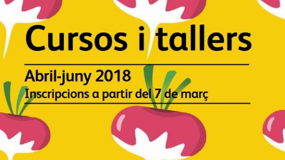 Obertes les inscripcions als cursos i tallers de primavera de la XCCP