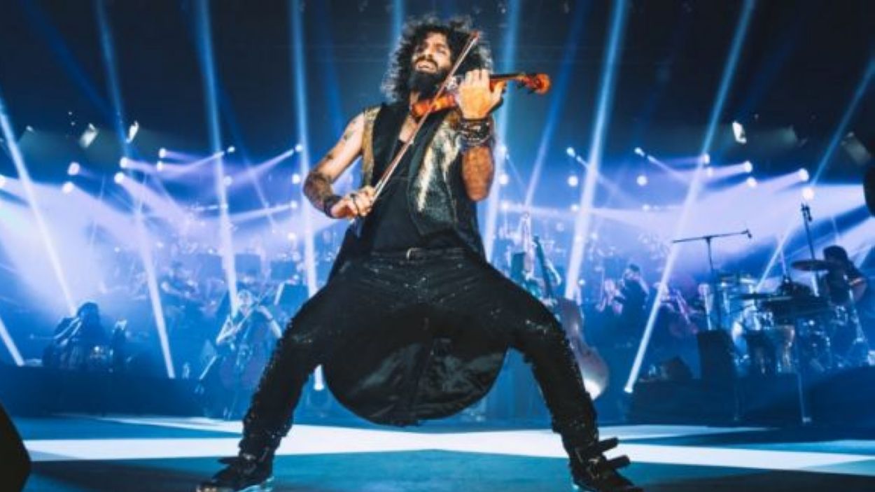 El violinista libanès Ara Malikian actua aquest diumenge al Teatre-Auditori amb entrades exhaurides