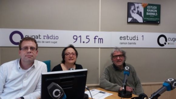 Companys i amics recorden la figura del periodista Ramon Barnils en el 17è aniversari de la seva mort