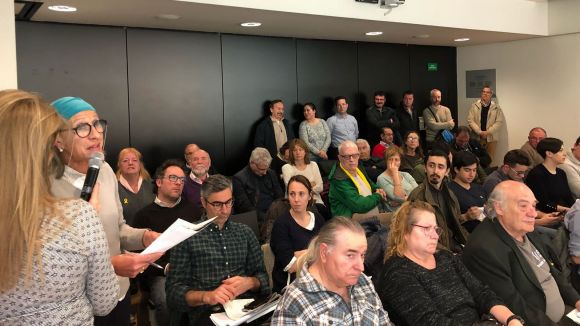 Can Barata, Can Bell i l'accés al centre protagonitzen l'audiència pública