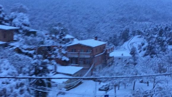 Restablert el servei de transport escolar a La Floresta que s'havia suspès a causa de la nevada