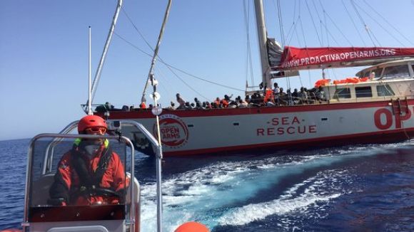 La Xarxa Solidària de Sant Cugat exigeix que Itàlia alliberi el vaixell de Proactiva Open Arms