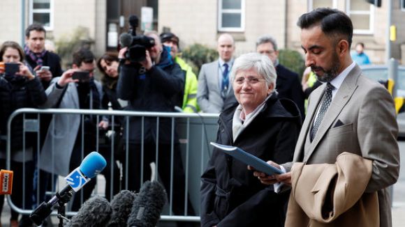 Ponsatí compareix aquest matí al Tribunal d'Edimburg que examina la petició d'extradició