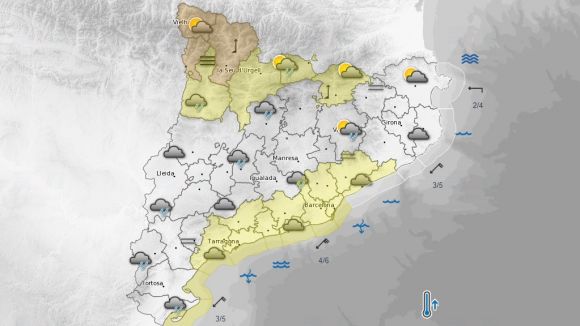 El vent bufarà amb força aquest dissabte a Sant Cugat