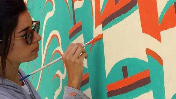 La Casa de Cultura estrena mural aquest dissabte per reivindicar el talent femení