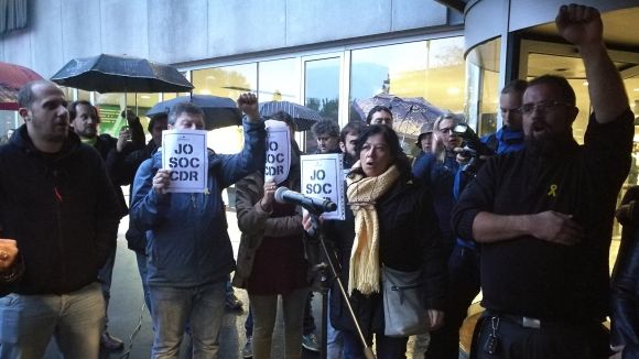 El ple oficialitza el seu suport als CDR i a la resistència civil activa i no violenta