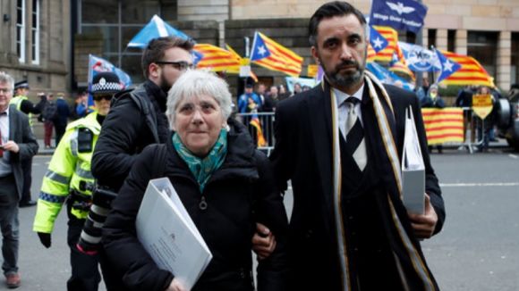 Ponsatí compareix aquest matí al Tribunal d'Edimburg per examinar la petició d'extradició