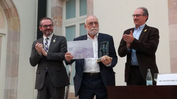 L'ICIP premia Arcadi Oliveres pel seu compromís 'amb la promoció de la pau'