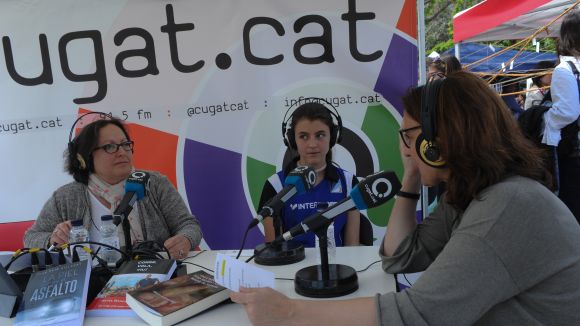 El magazín de Cugat.cat torna a la plaça d'Octavià per seguir Sant Jordi en directe