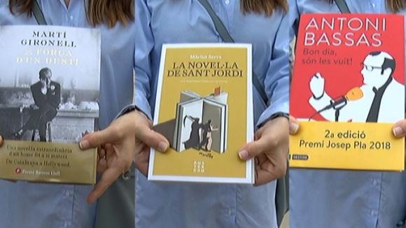 Els llibres més venuts a Sant Cugat per Sant Jordi
