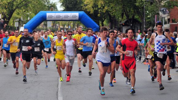 La Mitja Marató de Sant Cugat desafia aquest diumenge la pluja amb prop de 900 inscrits