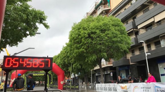 Recta final de la Mitja Marató