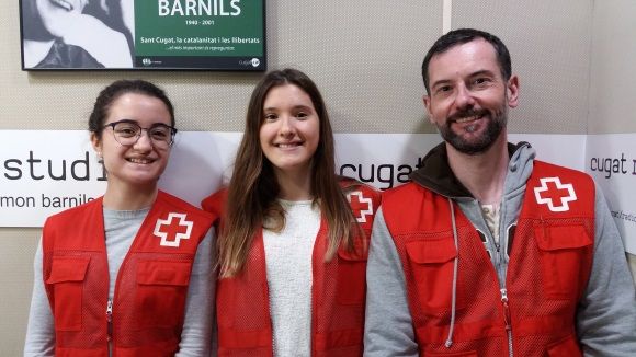 Aprofundim en el programa de reforç escolar de Creu Roja Sant Cugat amb dues de les seves voluntàries