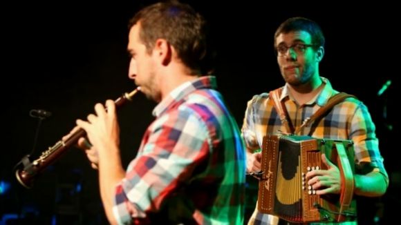 Criatures, un duo de gralla i acordió diatònic, és la proposta d'avui del concert de Joventuts Musicals