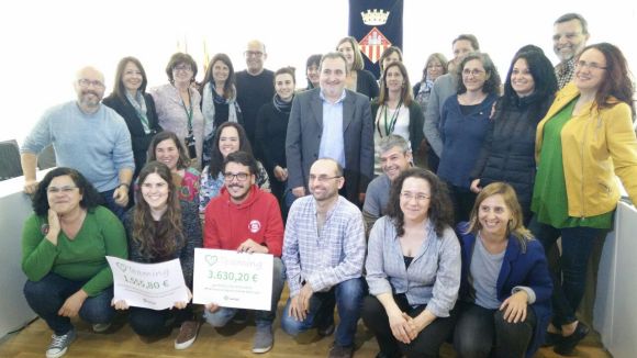 Personal municipal i l'Ajuntament aporten 5.100 euros a Proactiva Open Arms i Wassu-UAB