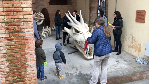 La pluja obliga al canvi de lloc de la plantada de bèsties de foc, que serà al Celler Modernista