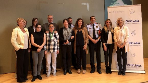 La campanya pionera dels Mossos contra els abusos a persones amb discapacitat arriba a Sant Cugat