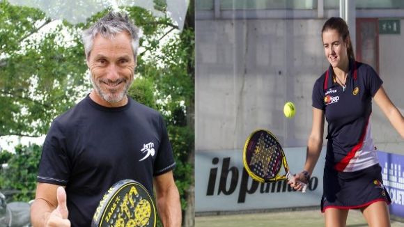 L'entrenador Miguel Sciorilli i la jove palista Ari Sánchez ens parlen del pàdel d'alt nivell