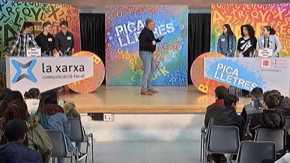 Els instituts Les Aimerigues i Mont Perdut de Terrassa, participants de la setmana a 'Pica Lletres'