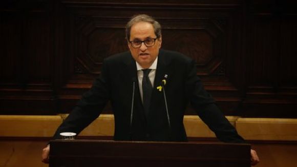 El PP demanarà reprovació del ple per les piulades del president Torra