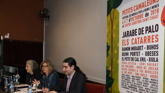 Jarabe de Palo, Els Catarres, Ramon Mirabet, Buhos i Obeses, caps de cartell del 7è Petits Camaleons
