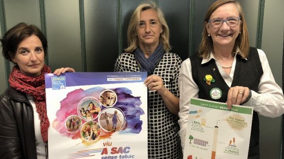 Sant Cugat se suma per primer cop a la Setmana Sense Fum amb el punt de mira en la prevenció del tabaquisme