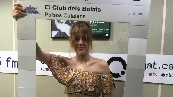 La rubinenca Andrea Mir visita 'El Club dels Bolats'