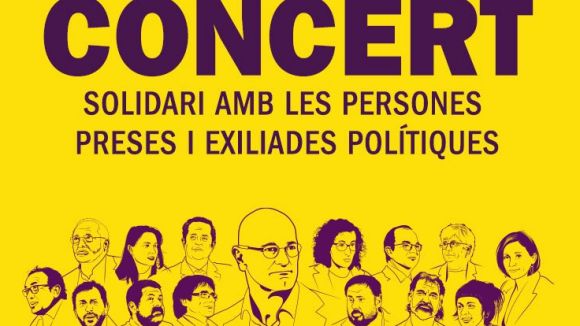 El parc de Ramon Barnils acollirà l'1 de juny un concert solidari a favor dels 'presos i exiliats polítics'