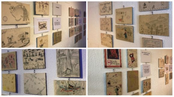 Espai Comú mostra la visió infantil de la Guerra Civil espanyola amb l'exposició 'Dibuixos de la guerra'