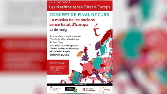 L'EMTSC tanca el cicle 'La música de les nacions sense estat d'Europa' amb un concert