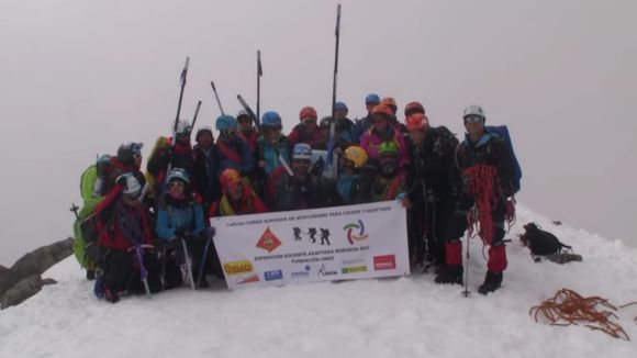 Dos santcugatencs, a la 2a Expedició inclusiva mundial als Alps Escandinaus