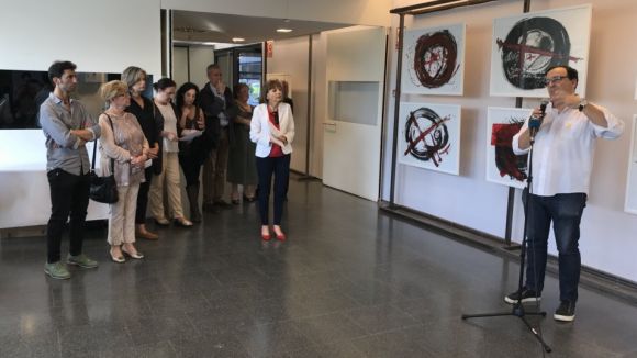 Pintura, poesia i 'performances' s'apoderen de Valldoreix en la seva Nit de l'Art