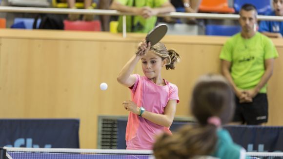 Mariona Munné, segell santcugatenc a l'europeu de tennis taula Euro Mini Champs