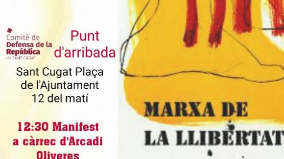 La Marxa de la Llibertat arriba aquest diumenge a Sant Cugat