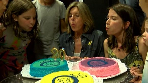 Pou d'Art celebra 20 anys amb una exposició sobre la ciutat que fa petita la Casa de Cultura