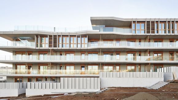 Un edifici de Mira-sol, nominat als premis Catalunya Construcció a la innovació